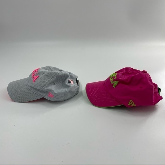 AJGA IJGA JUNIOR GOLF ASSOCIATION HAT bundle (2) ADJUSTABLE STRAP - Picture 4 of 8